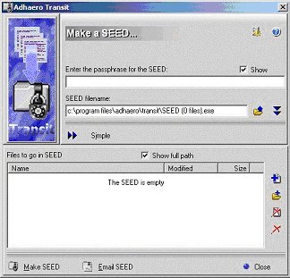 Adhaero Transit Screenshot